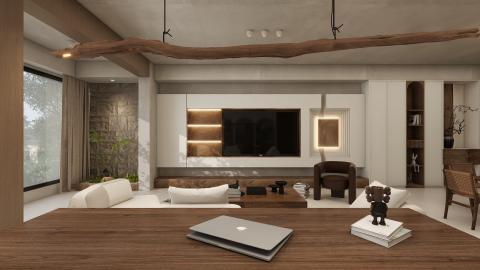 122㎡中德英倫聯(lián)邦·侘寂中古風(fēng)